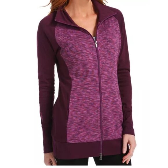 COLUMBIA Womens L OuterSpace Hybrid Full Zip Pockets Lightweight Sport Jacket - Picture 1 of 10